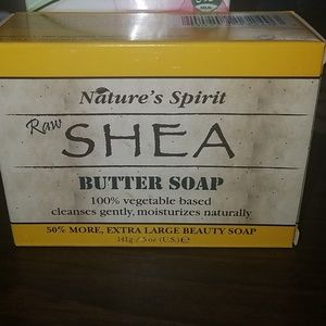 Raw shea butter soap